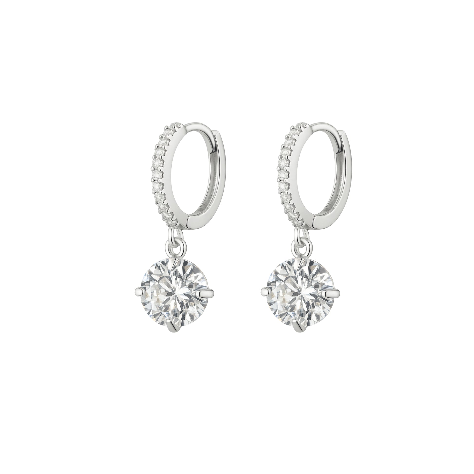 Coppia Di Orecchini_Argento 925 "PUNTO LUCE"