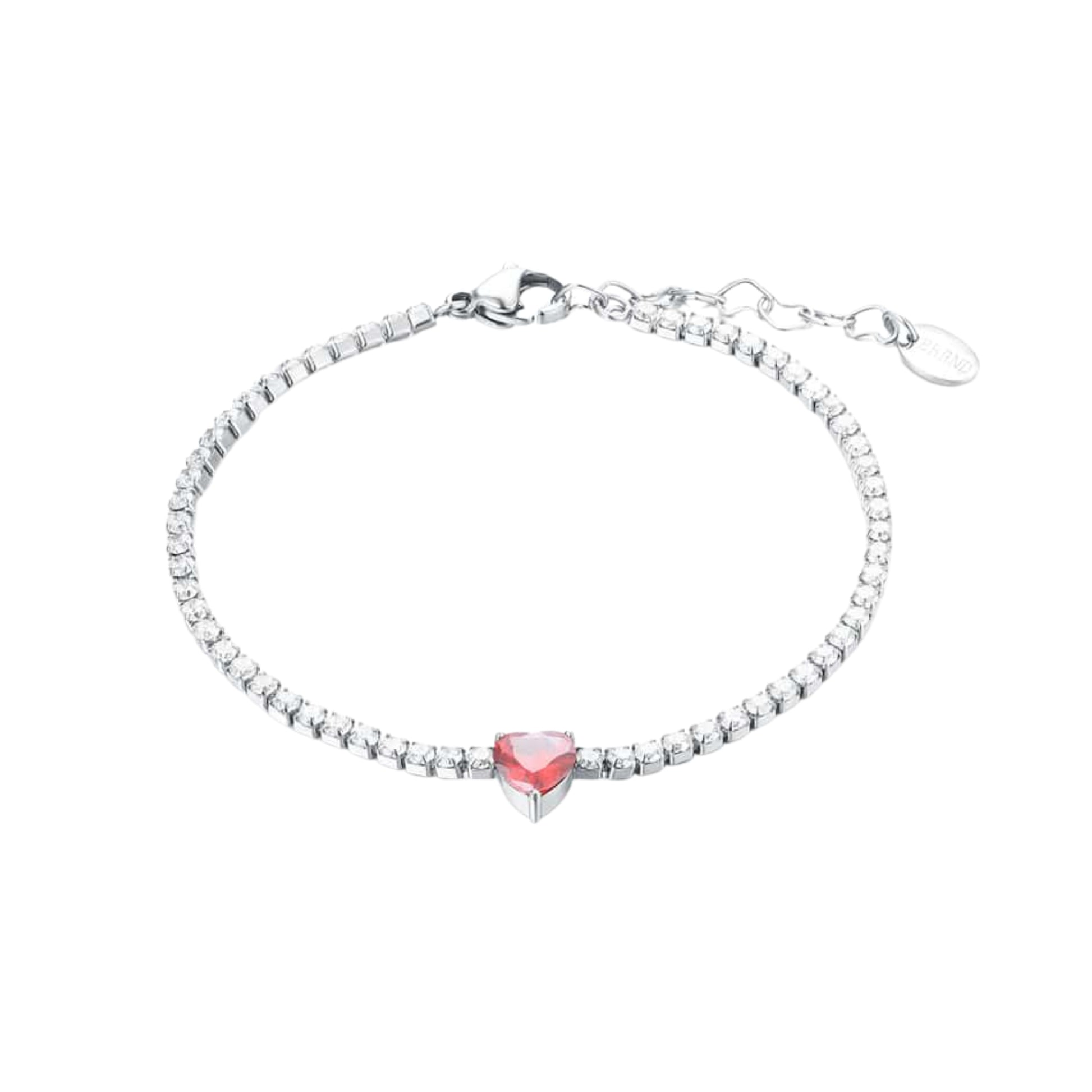 Bracciale Tennis Cuore Attimi - Brand Gioielli
