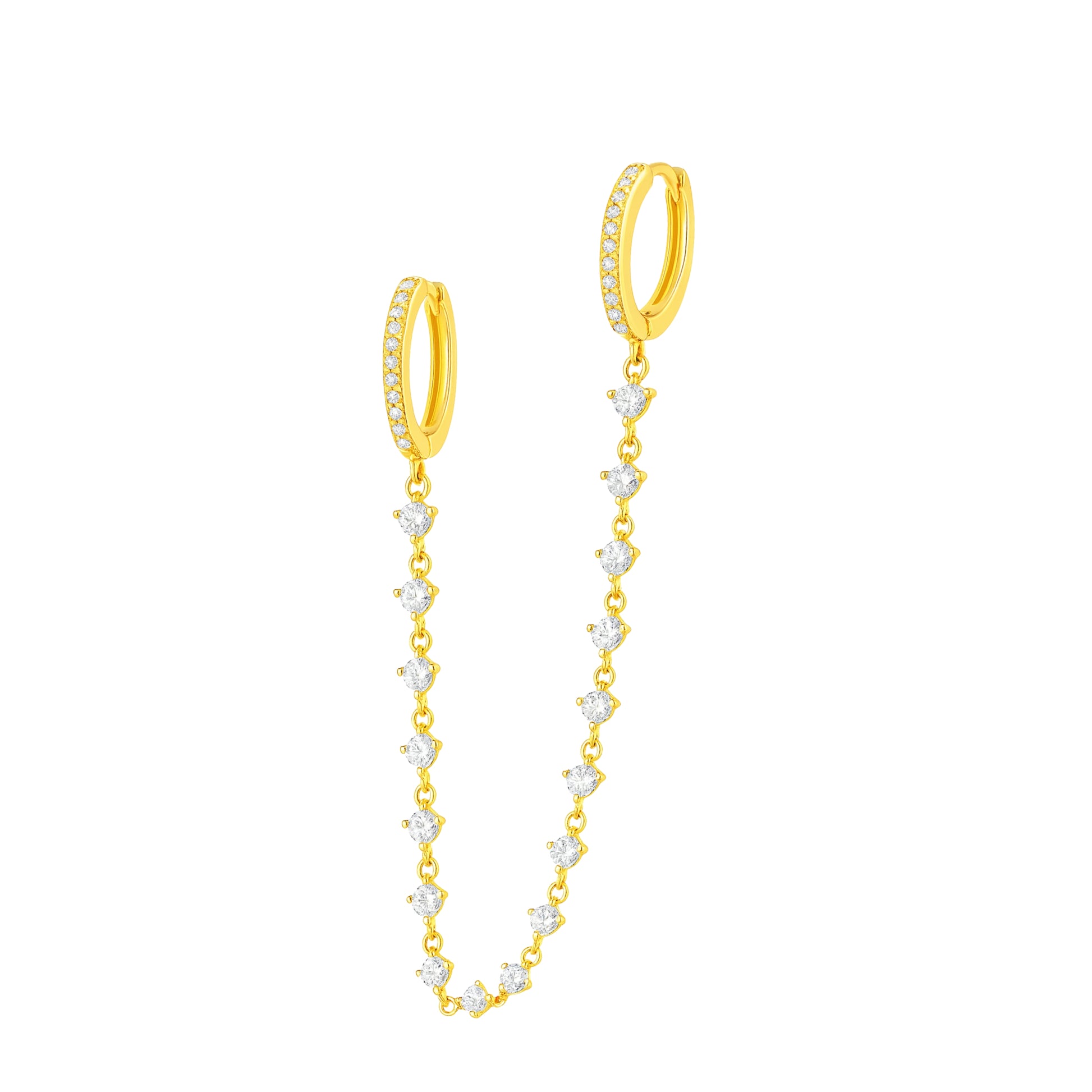 Coppia Di Orecchini_Argento 925 "CATENELLA"