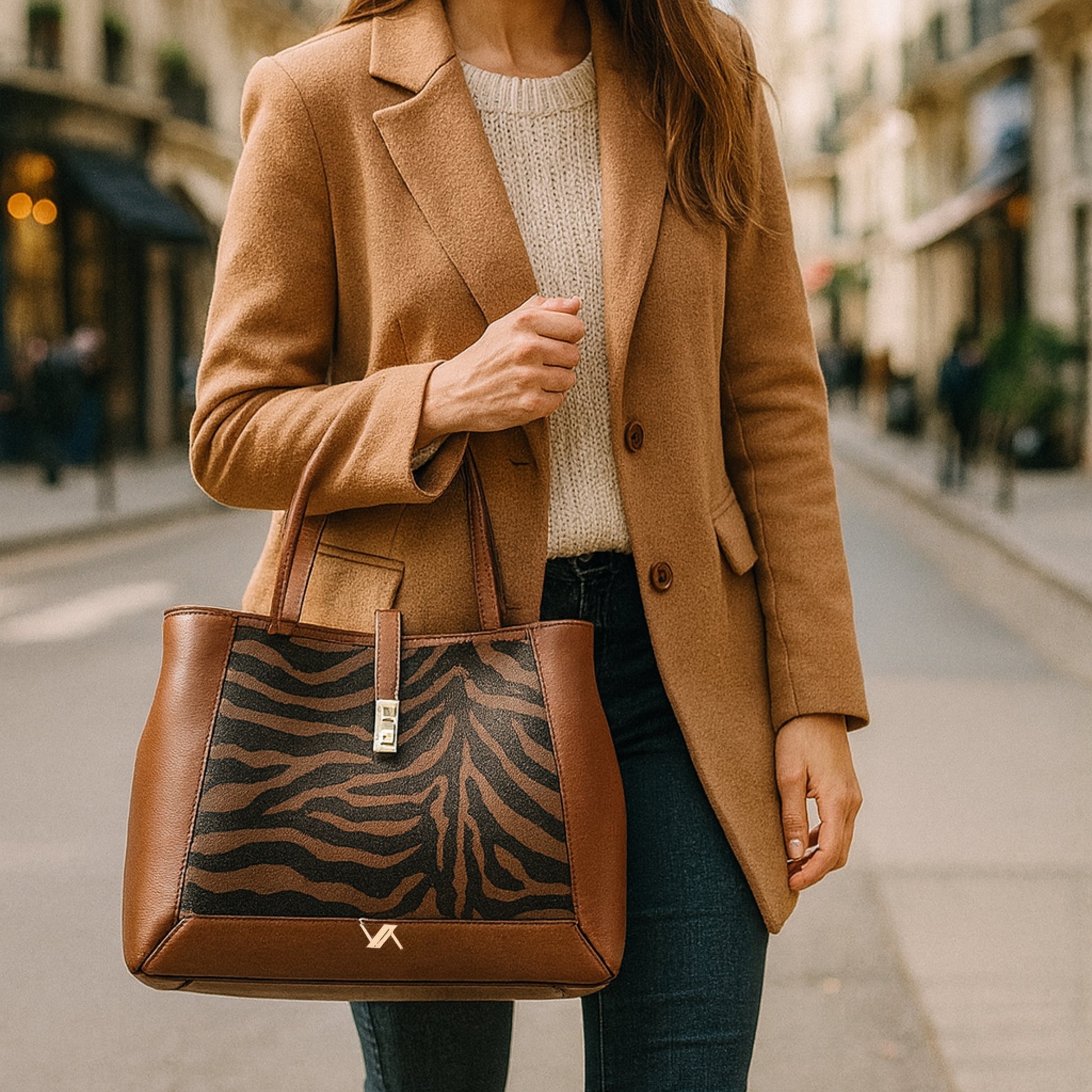 Borsa Zebra - Verde Fashion