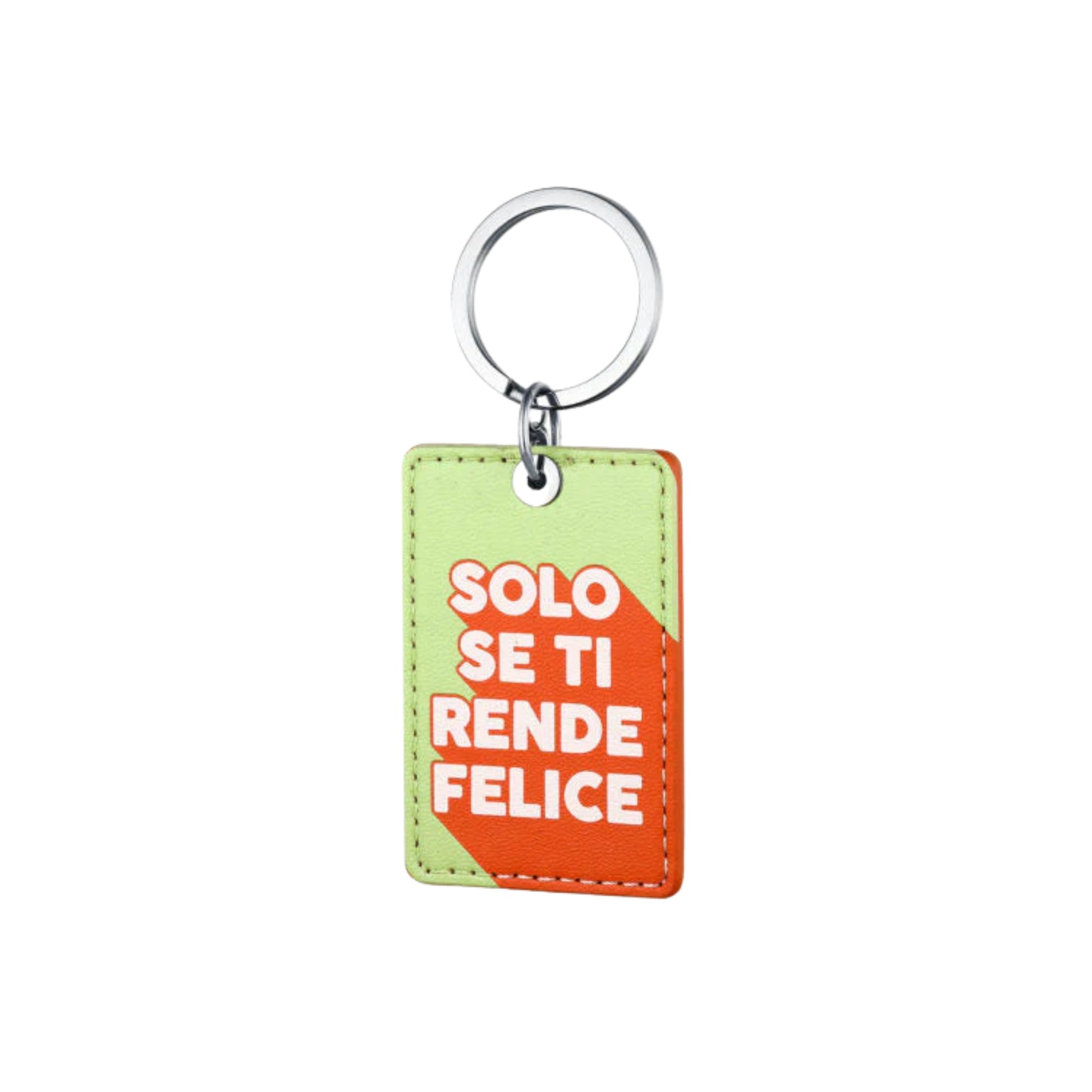 Portachiavi Solo Se Ti Rende Felice - Brand