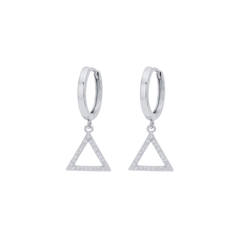 Coppia Di Orecchini_Argento 925 "TRIANGOLO"