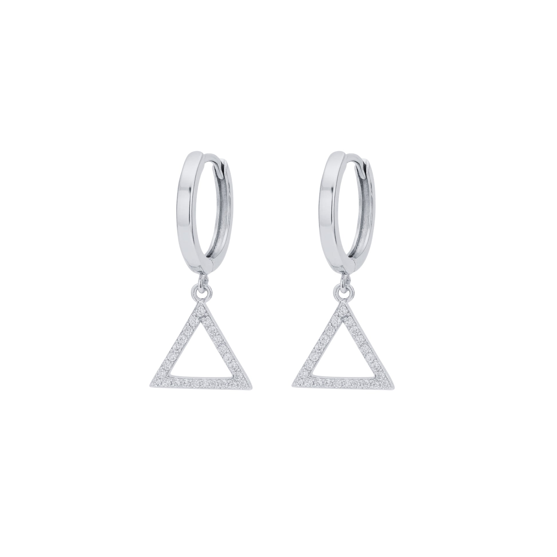 Coppia Di Orecchini_Argento 925 "TRIANGOLO"