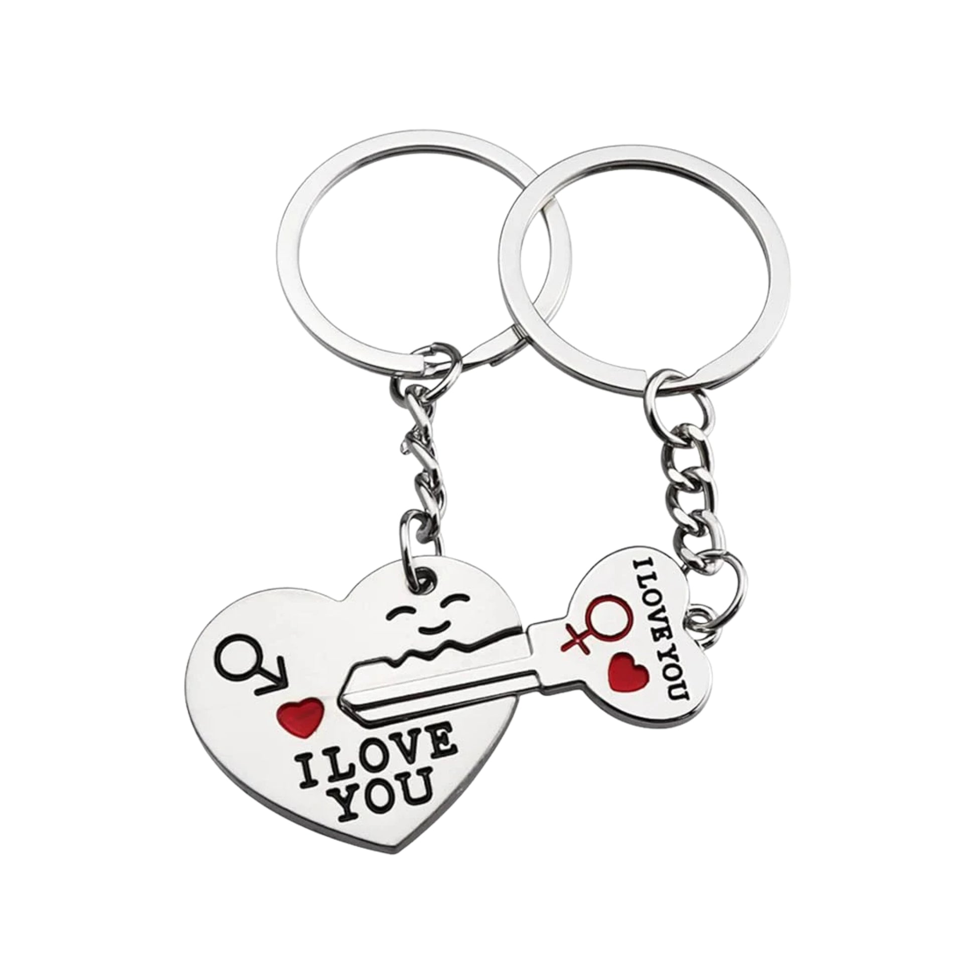 Portachiavi di coppia Chiave - Les Folies