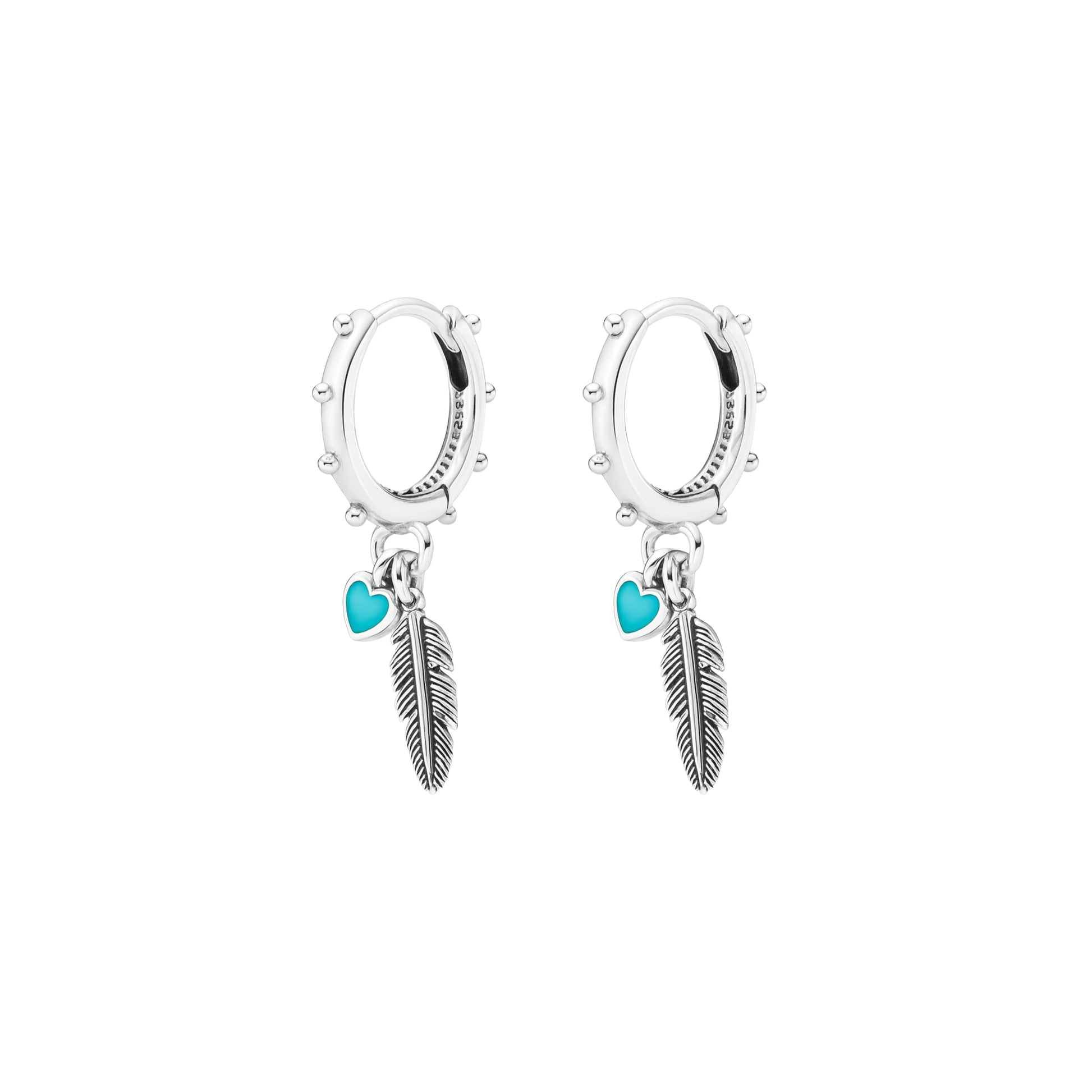 Coppia Di Orecchini_Argento 925 "PIUMA"