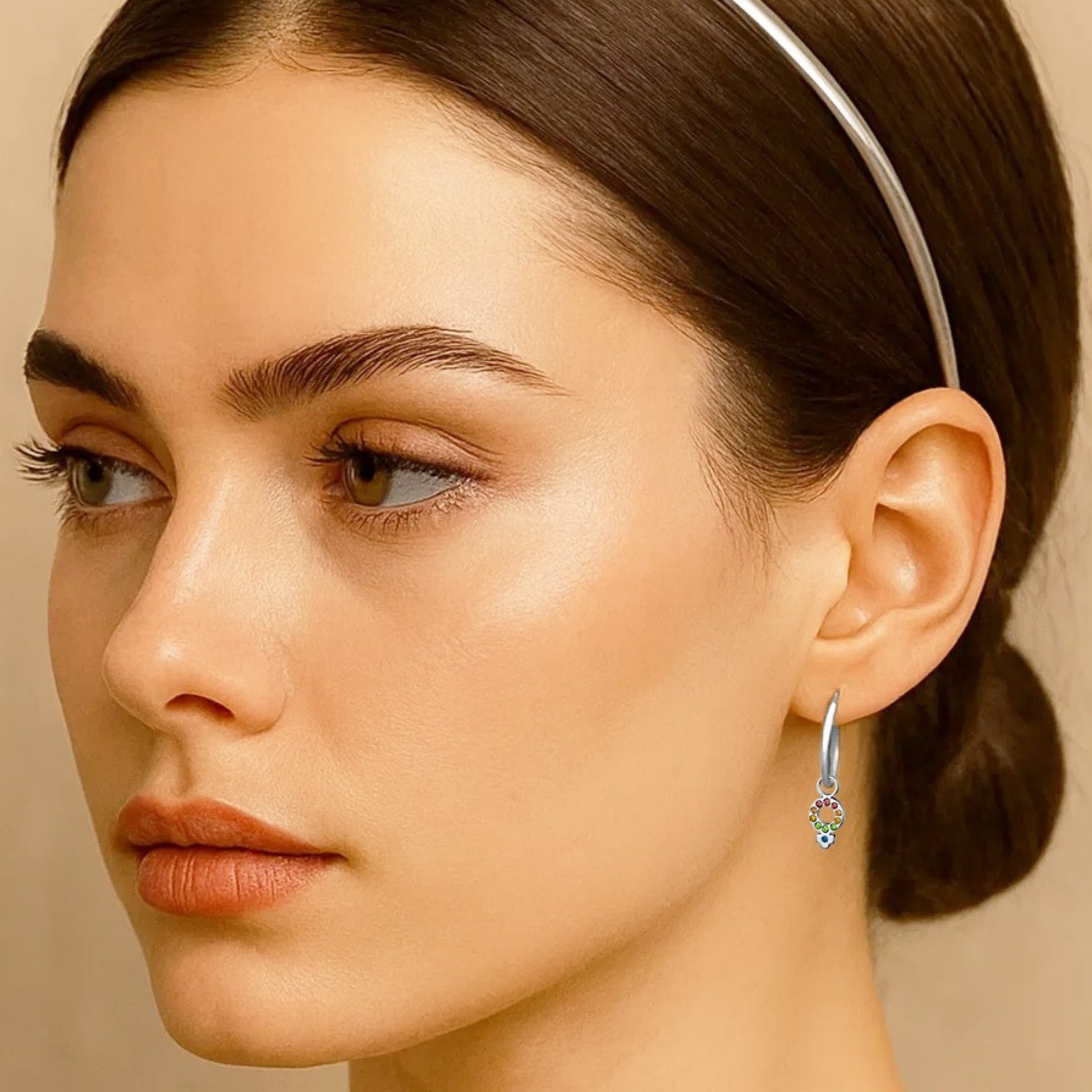 Mini Charm Simbolo Donna - Brand Gioielli