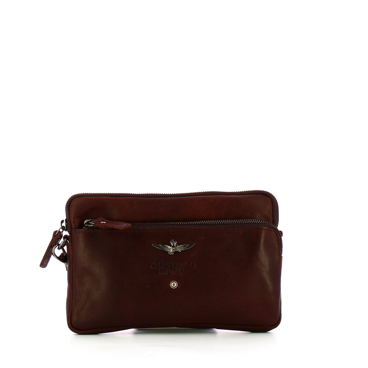 Pochette in Vera pelle Vintage - Aeronautica Militare