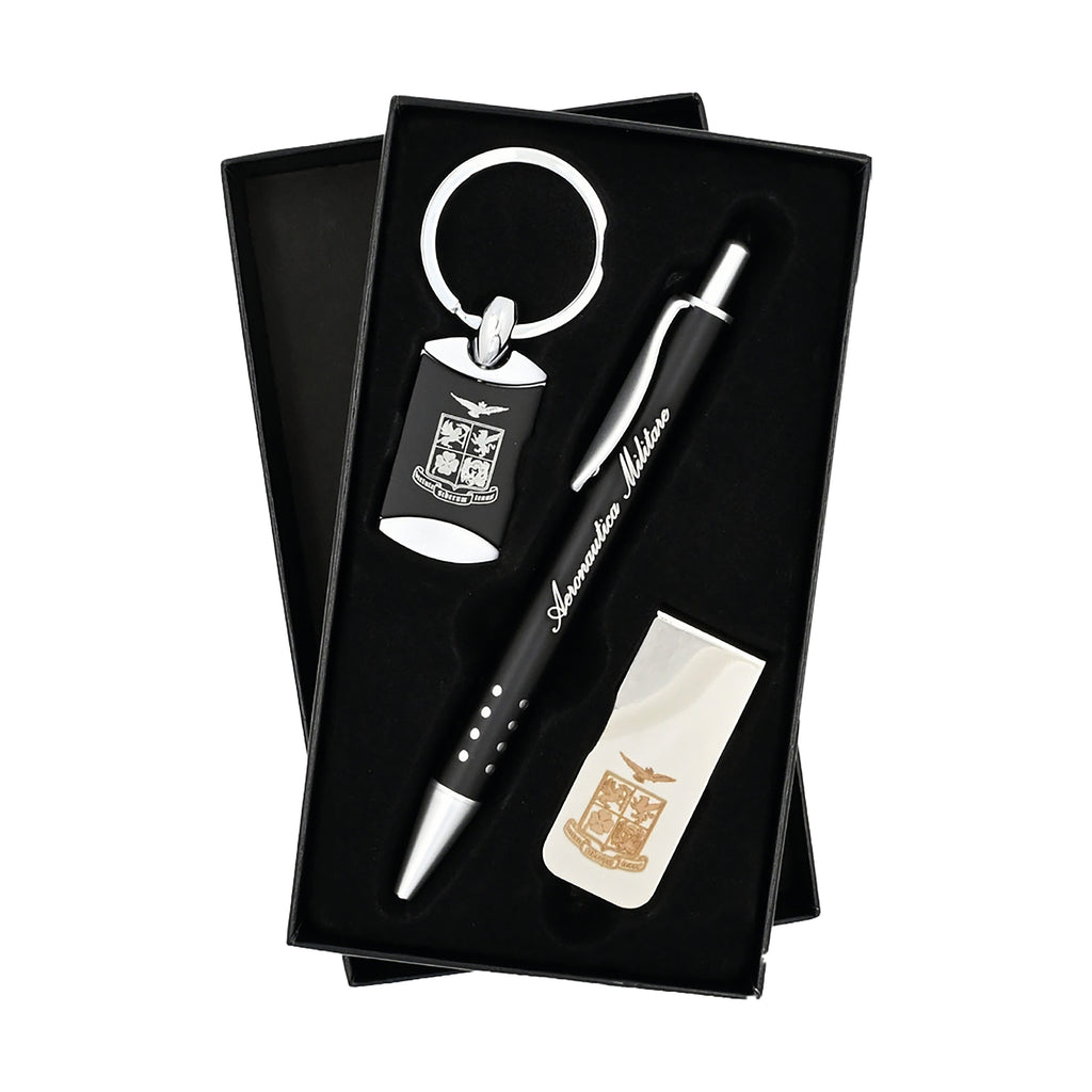 Set penna, portachiavi e fermasoldi Aeronautica Militare AM0208A