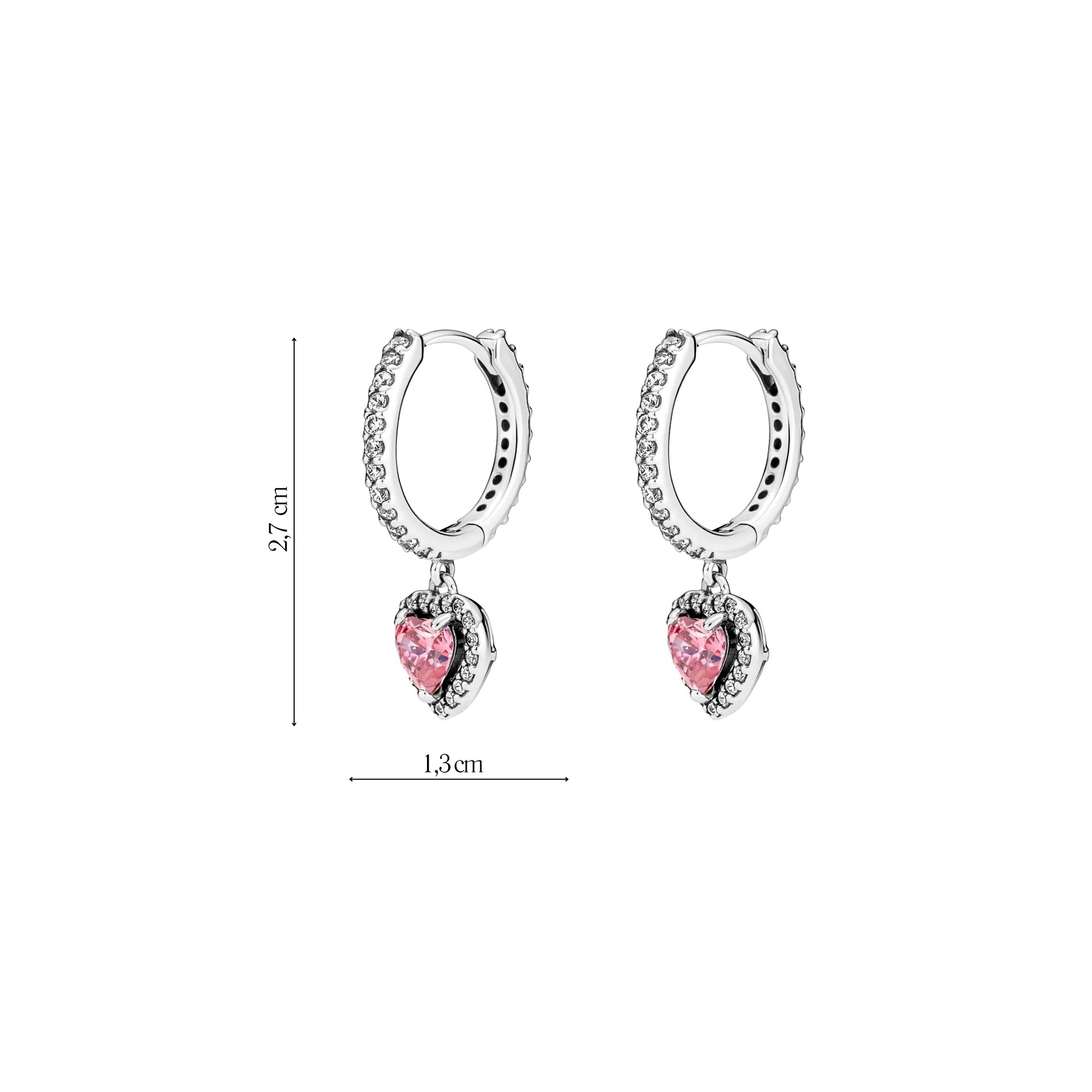 Coppia Di Orecchini_Argento 925 "CUORE"