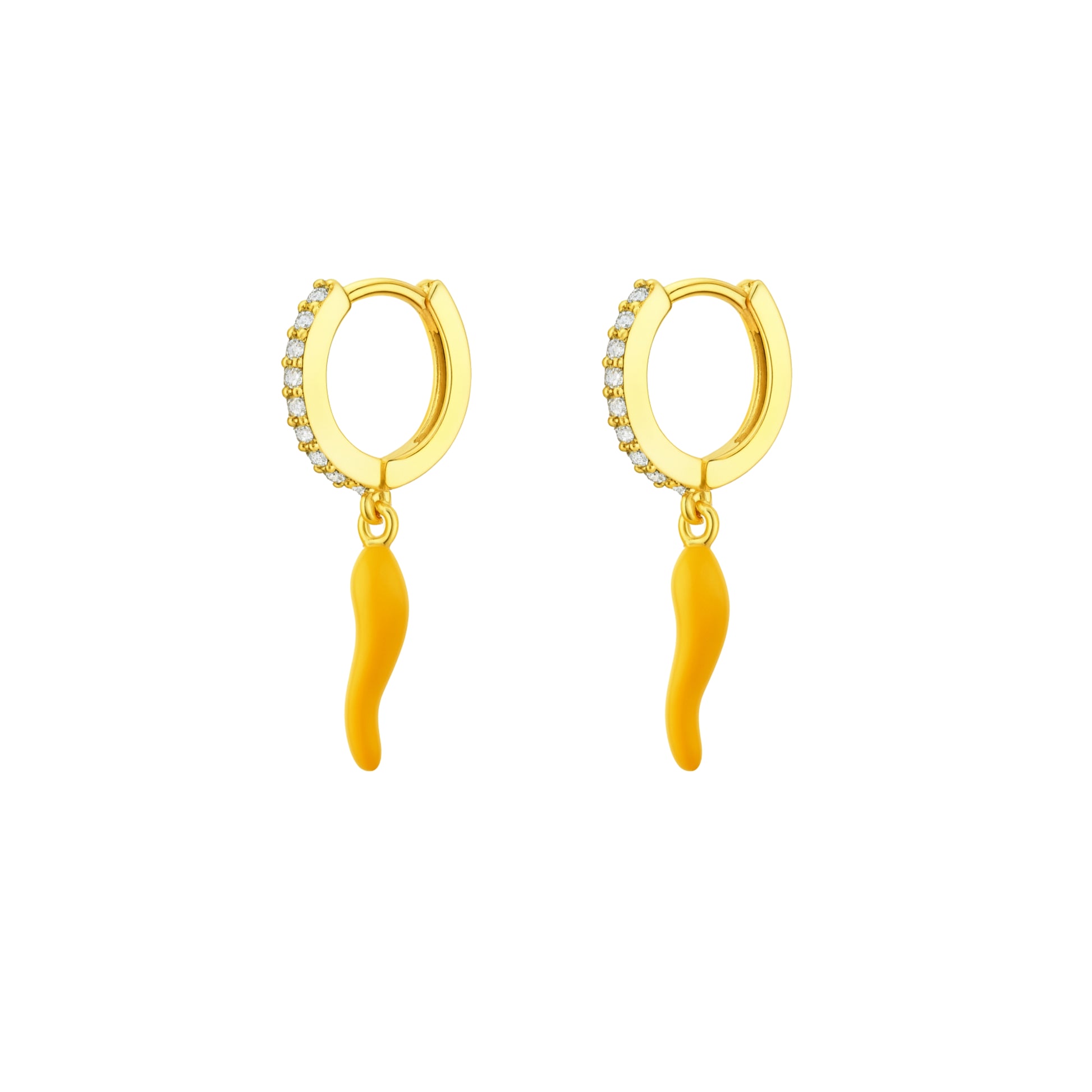Coppia Di Orecchini_Argento 925 "PEPERONCINO"