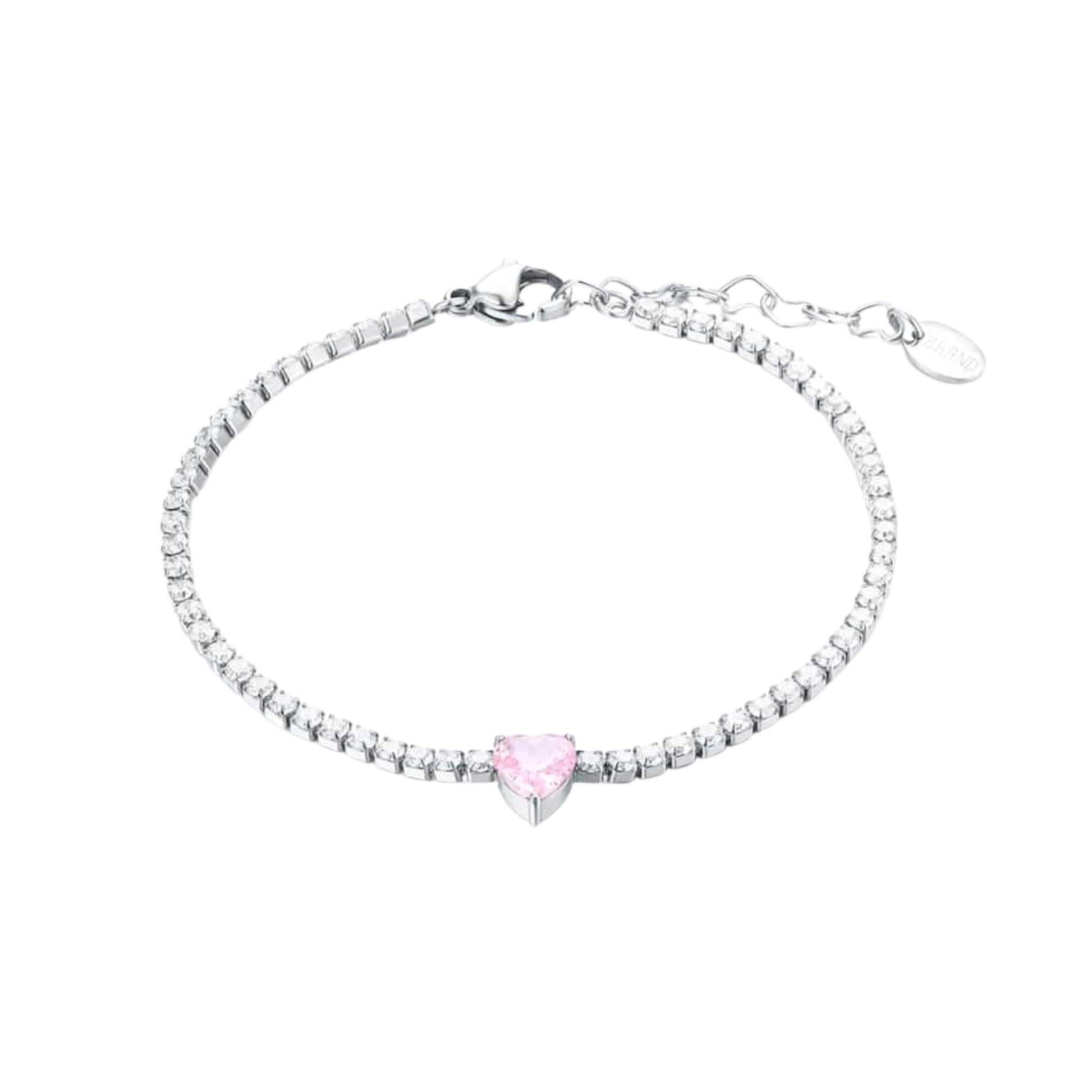 Bracciale Tennis Cuore Attimi - Brand Gioielli