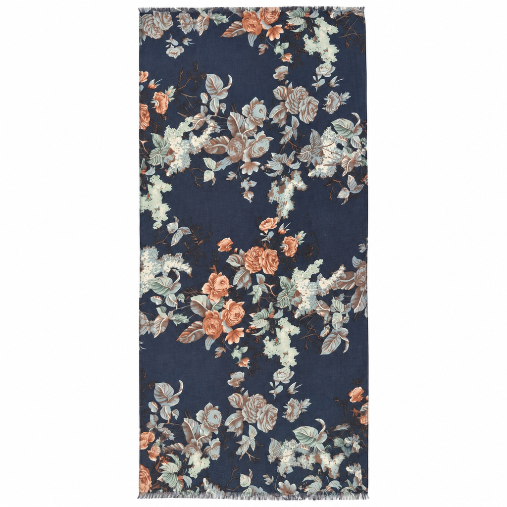 Sciarpa Rose Vintage in Viscosa 80 × 180 cm You B'jou by Barbieri
