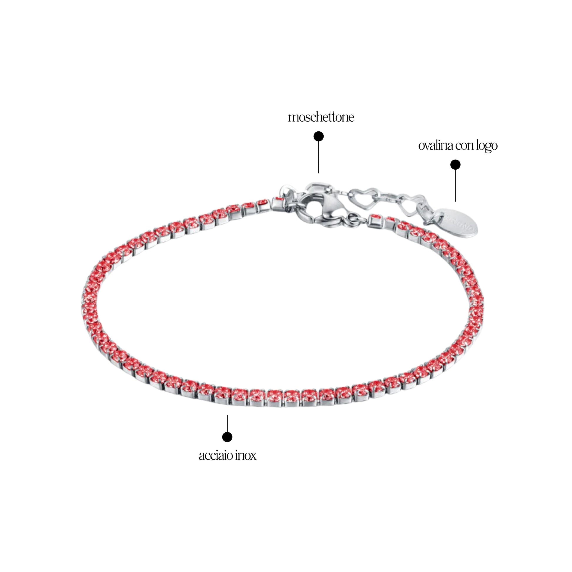 Bracciale Tennis 2mm Royale - Brand Gioielli