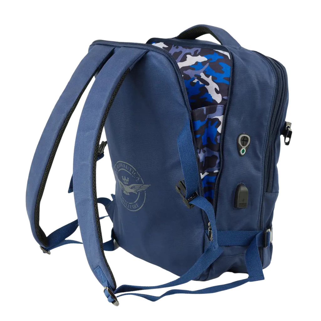 Zaino Porta PC in Canvas New City - Aeronautica Militare