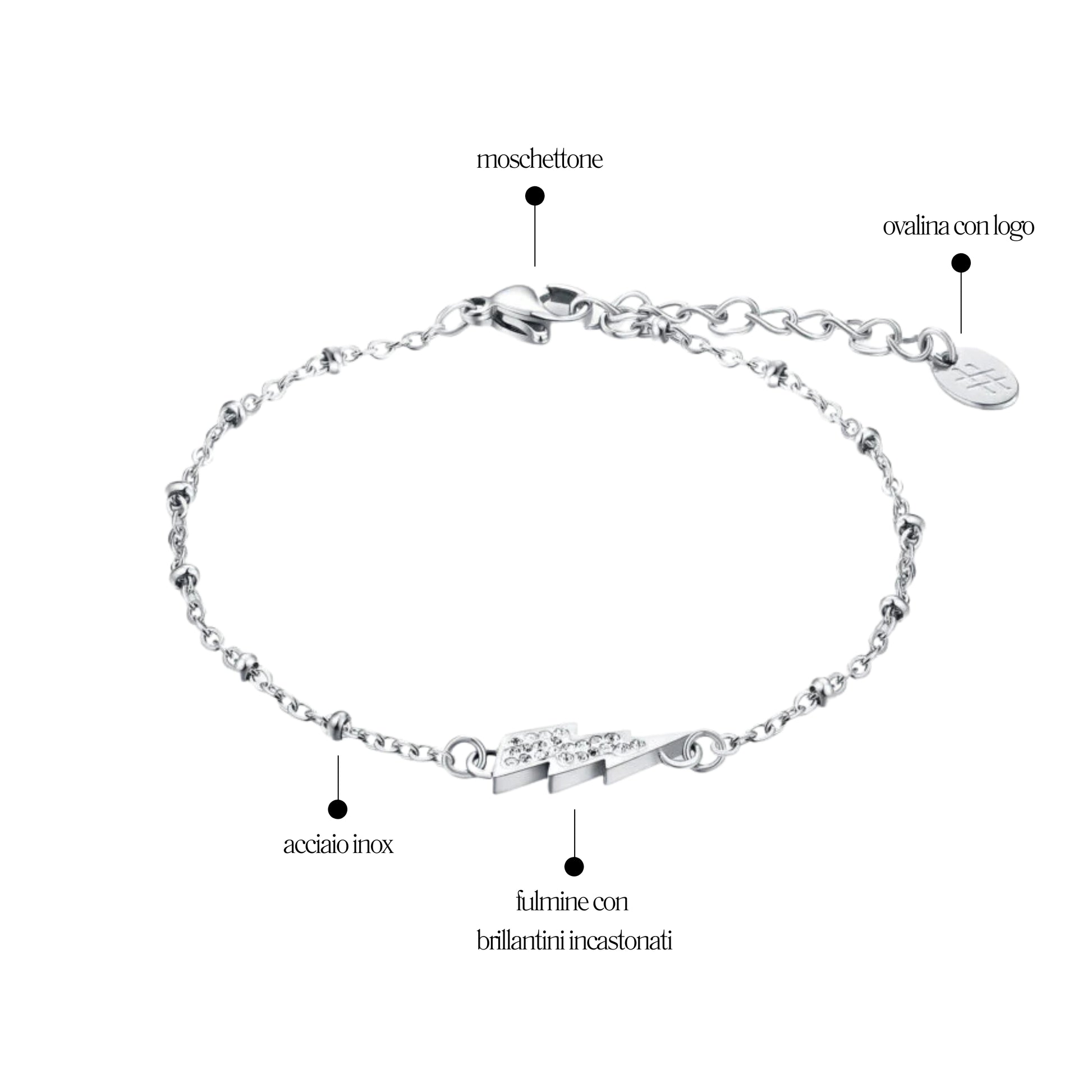 Bracciale Fulmine Shine - Brand Gioielli