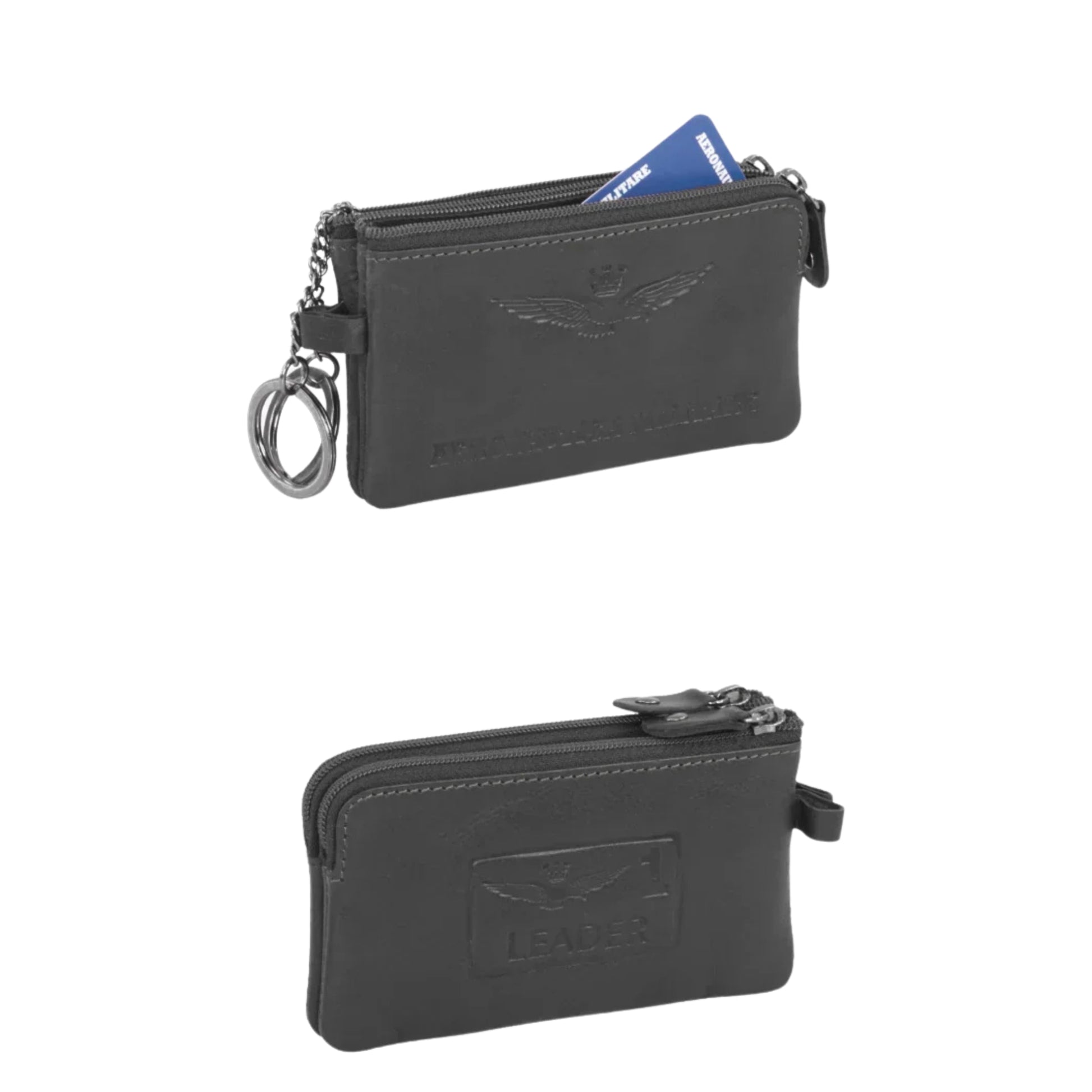 Portachiavi in Vera Pelle New Eagle - Aeronautica Militare