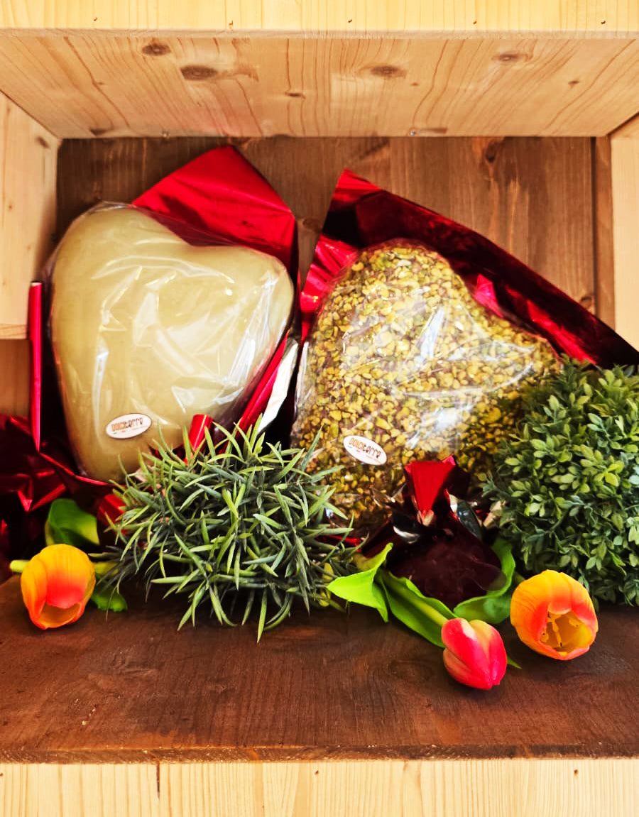 Cuore Pistacchioso doppia sorpresa