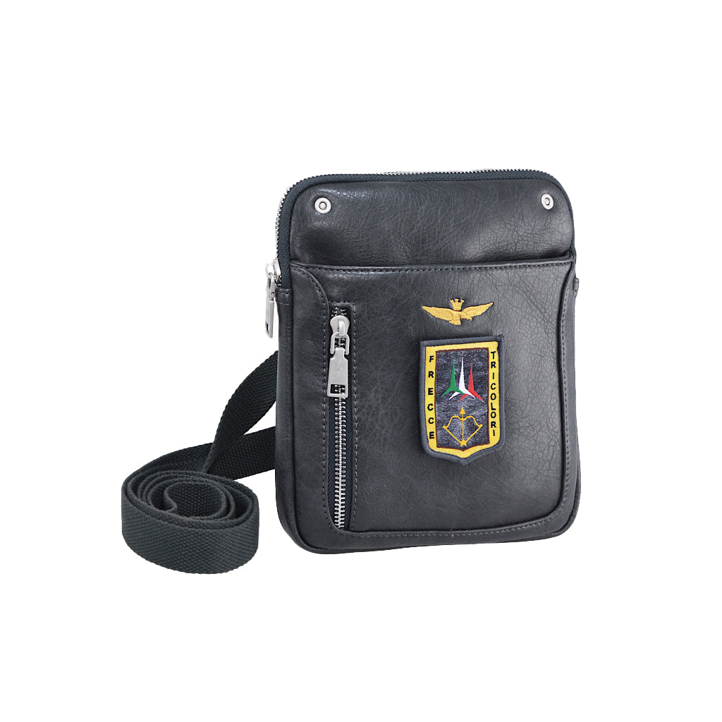 Tracolla Piccola Aeronautica Militare AM470 Pilot in ecopelle