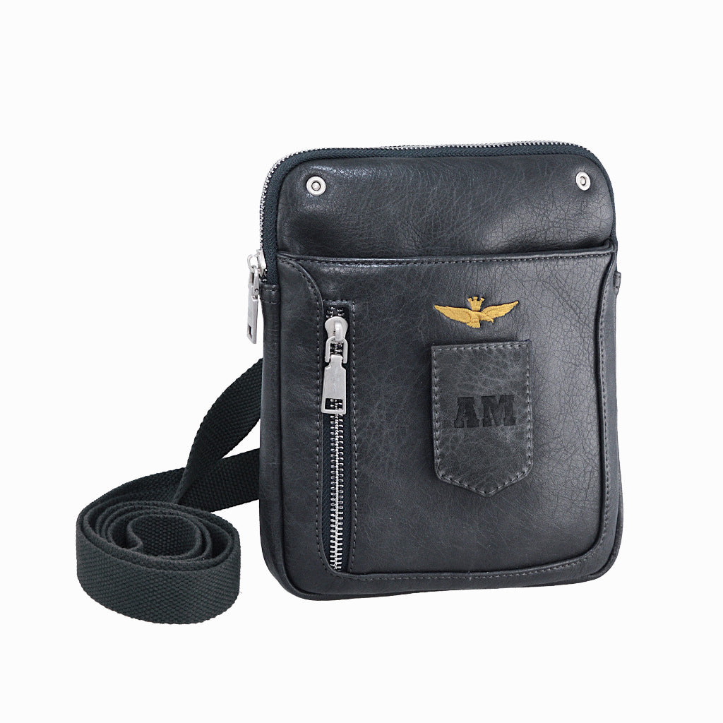 Tracolla Piccola Aeronautica Militare AM470 Pilot in ecopelle