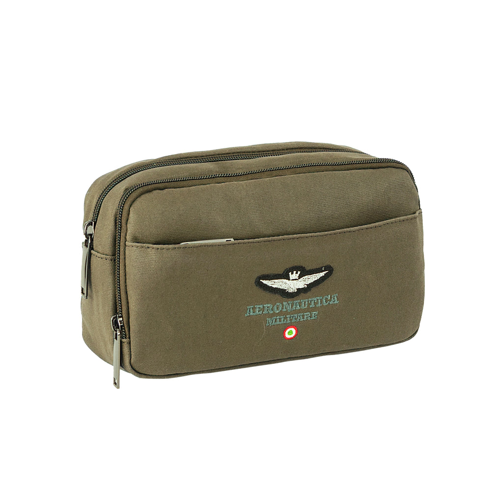 Pochette Necessaire Aeronautica Militare AM540 New City in Canvas