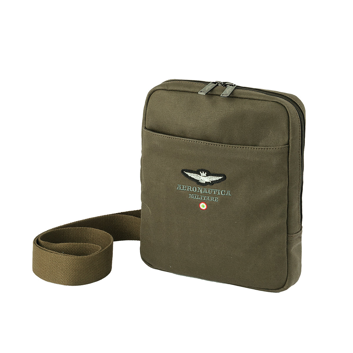 Tracolla Porta Tablet in Canvas Aeronautica Militare AM542 New City