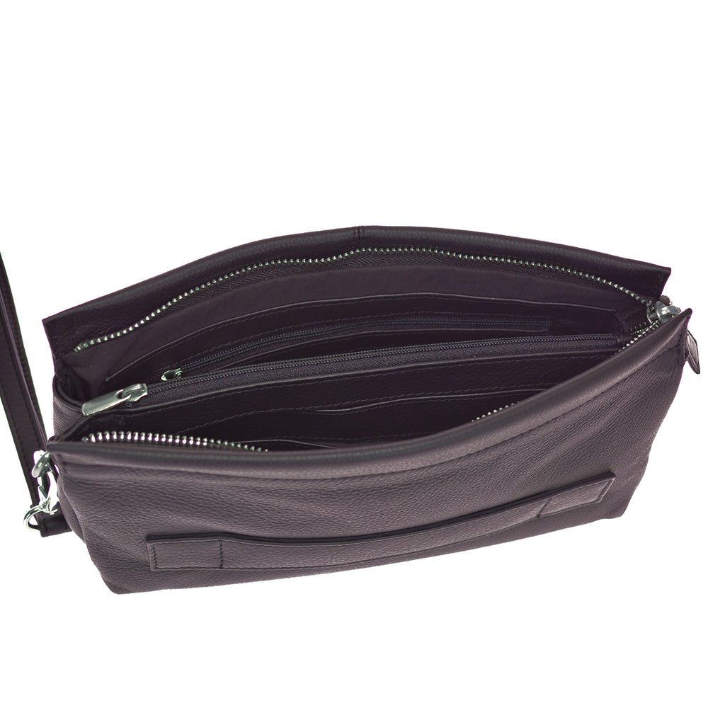 Pochette Aeronautica Militare AM570 Air-Tech in Vera Pelle