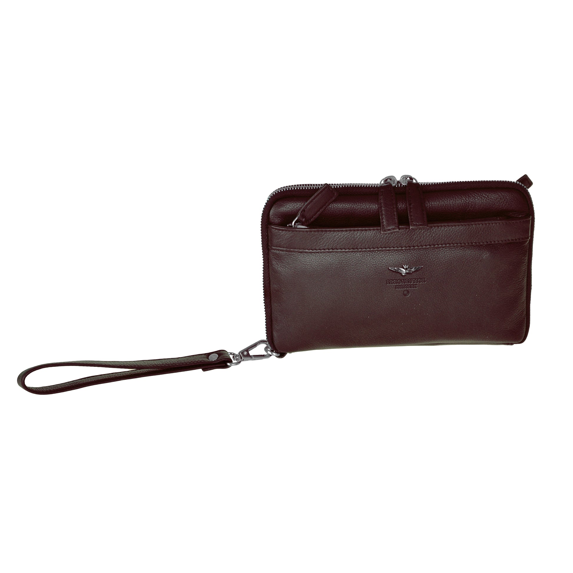 Pochette Aeronautica Militare AM571 Air-Tech in Vera Pelle