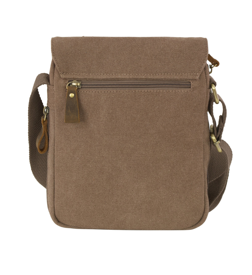 Tracolla Media in Canvas e pelle Aeronautica Militare AM610 Canvas