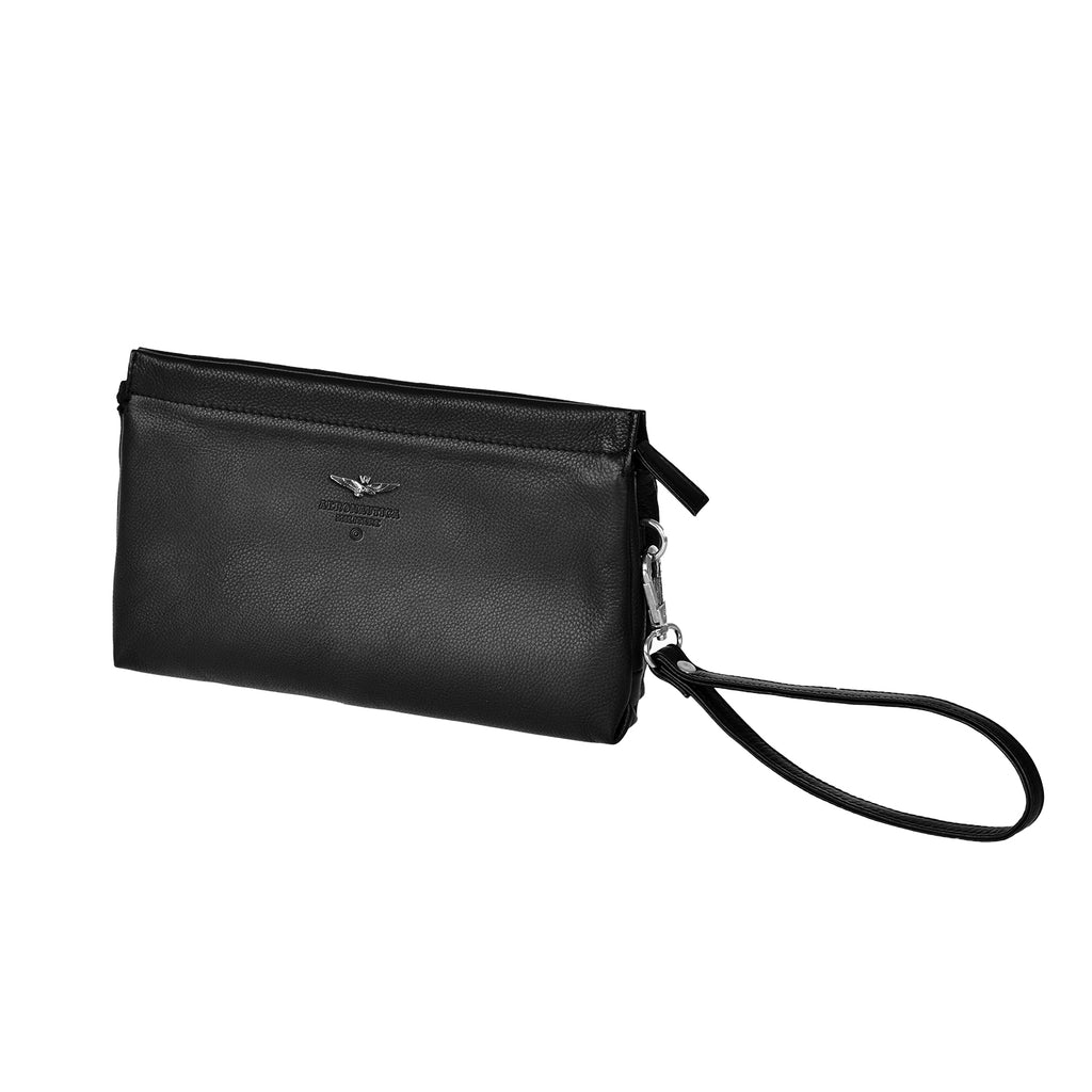 Pochette Aeronautica Militare AM570 Air-Tech in Vera Pelle