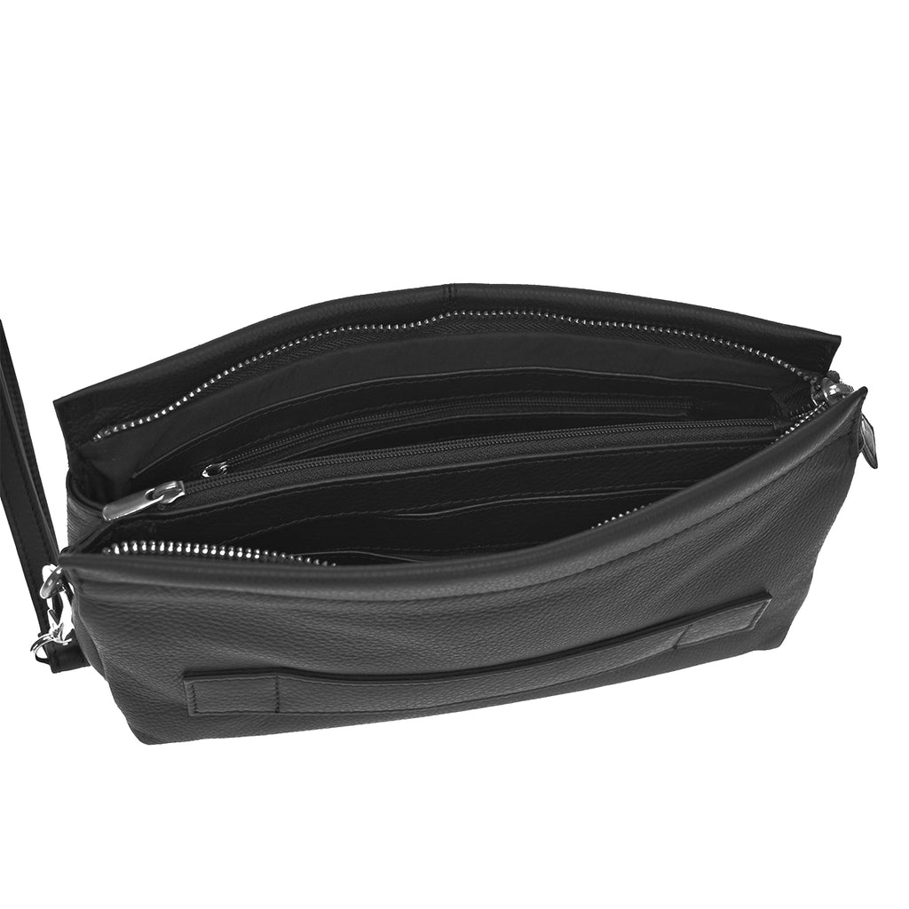 Pochette Aeronautica Militare AM570 Air-Tech in Vera Pelle