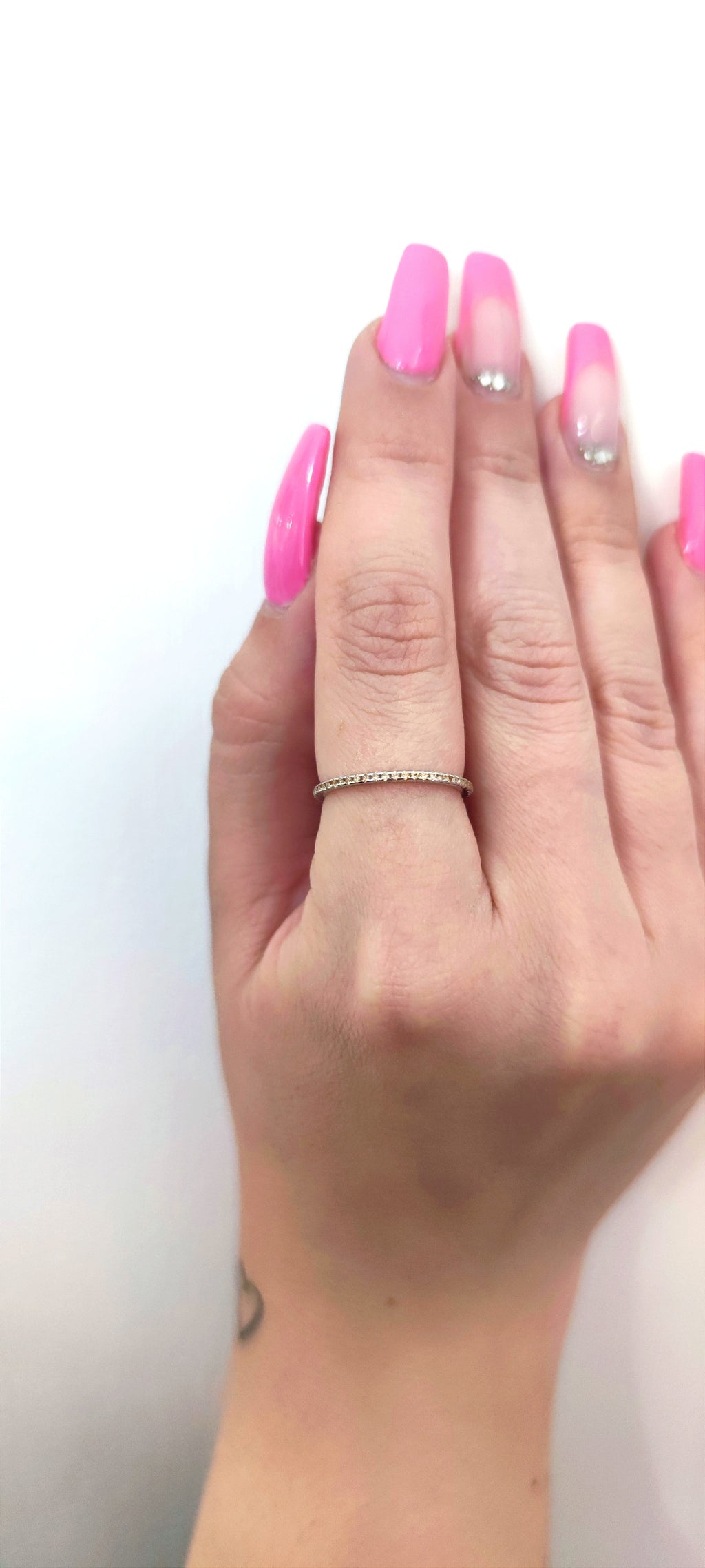 Anello veretta oro in argento 925