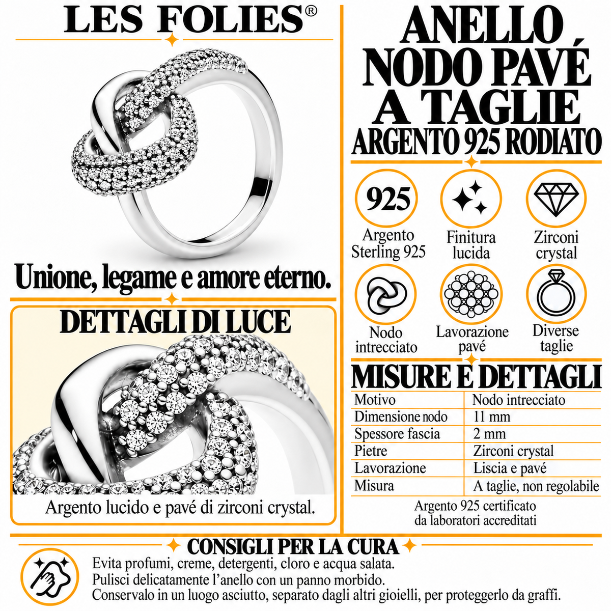Verstelbare ring met hart van 925 zilver