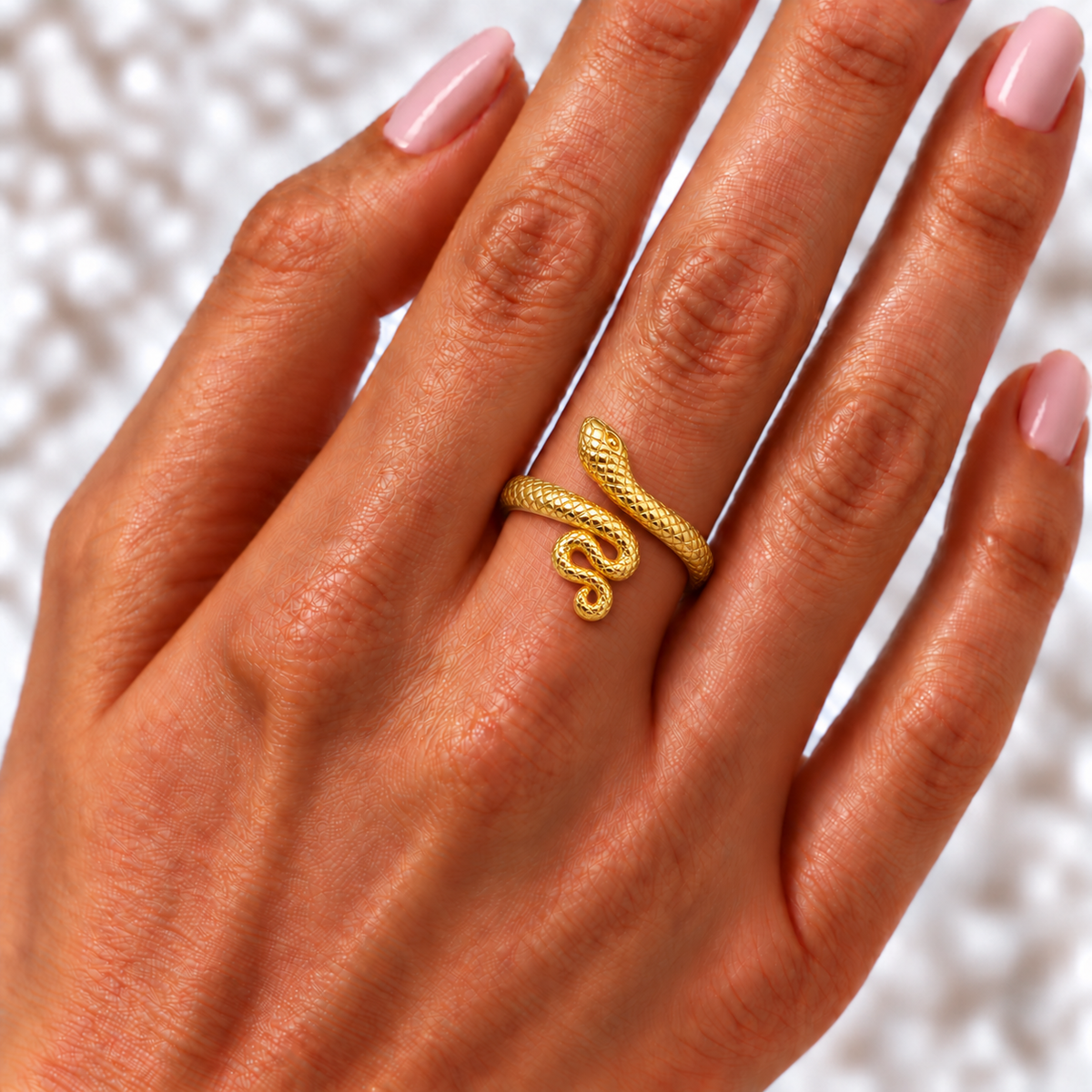 Verstelbare ring met hart van 925 zilver