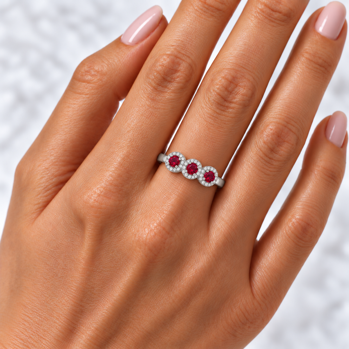 Verstelbare ring met hart van 925 zilver