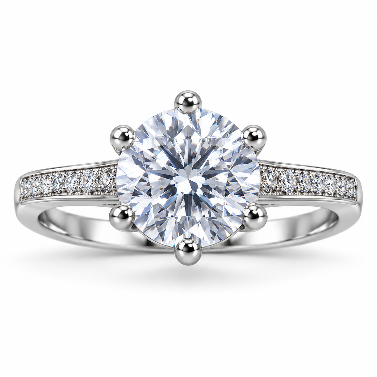 Verstelbare ring met hart van 925 zilver