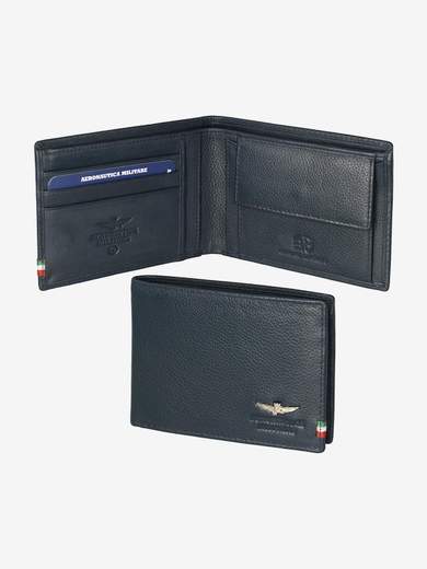 Portafoglio in Vera Pelle Flag - Aeronautica Militare