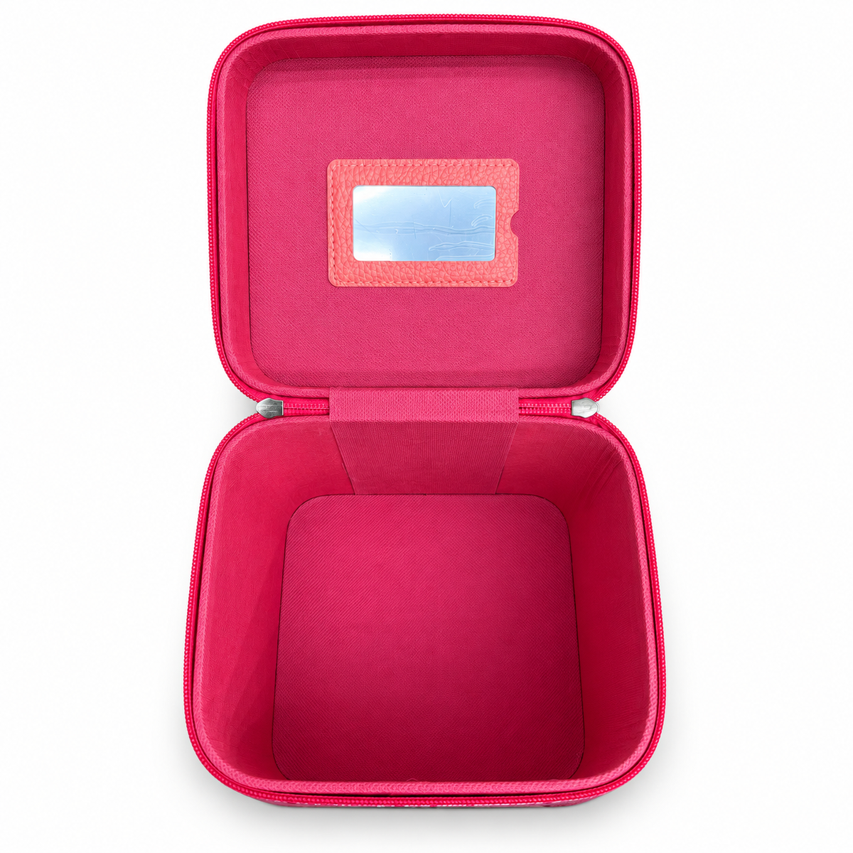 Set Regalo Donna Coveri con Sciarpone a Righe e Beauty Case Rigido Pied-de-Poule