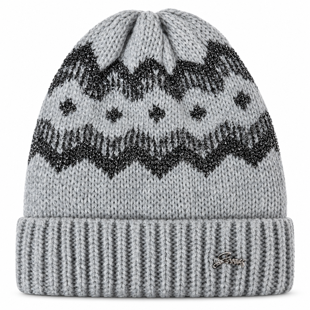 Set Donna GianmarcoVenturi con Sciarpa e Cappello con Dettagli Lurex