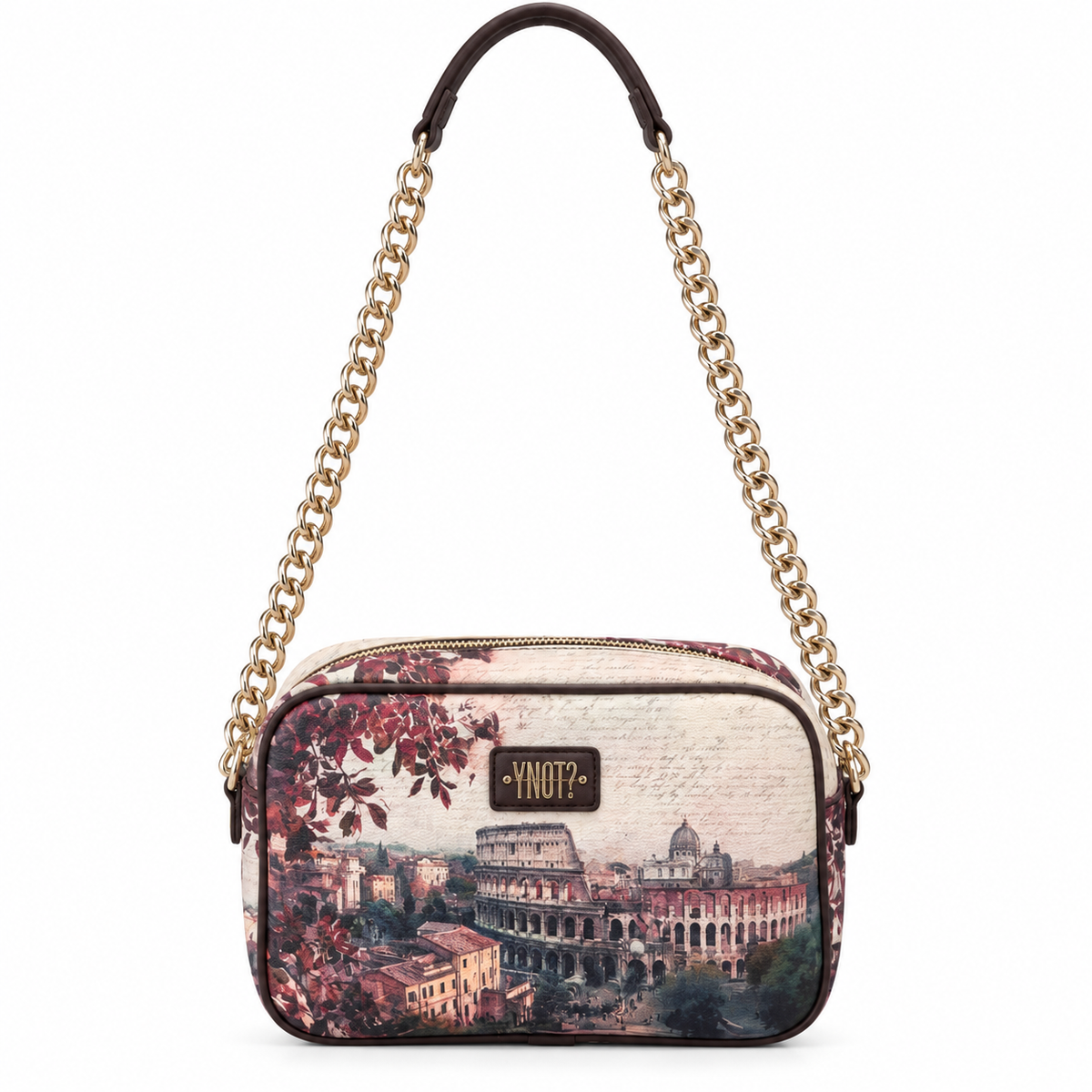 Borsa a tracolla Ynot Roma City Painted