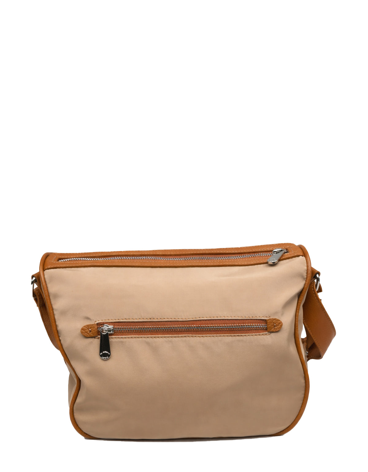 Borsa Tracolla in tessuto tecnico e pelle Pelletteria Veneta Vela