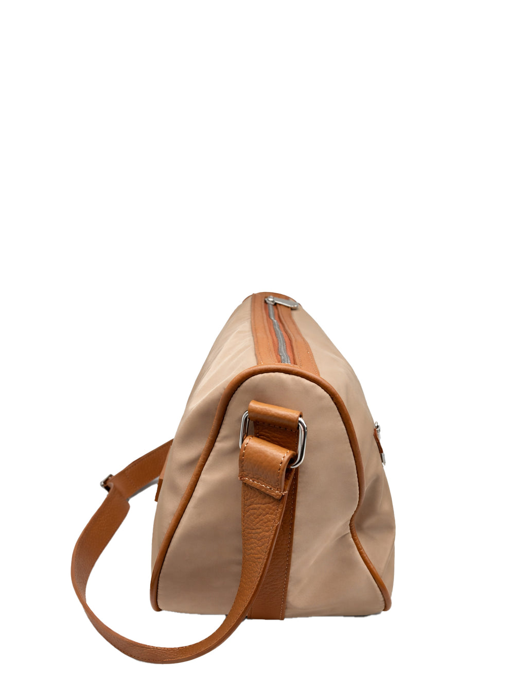 Borsa Tracolla in tessuto tecnico e pelle Pelletteria Veneta Vela
