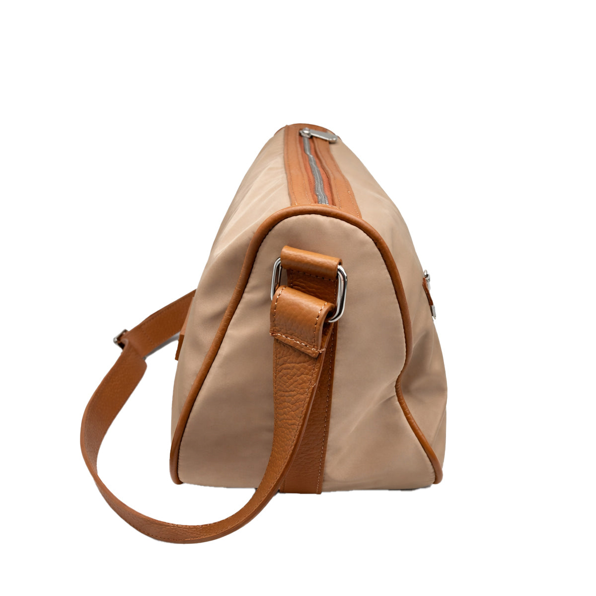 Borsa Tracolla in tessuto tecnico e pelle Pelletteria Veneta Vela
