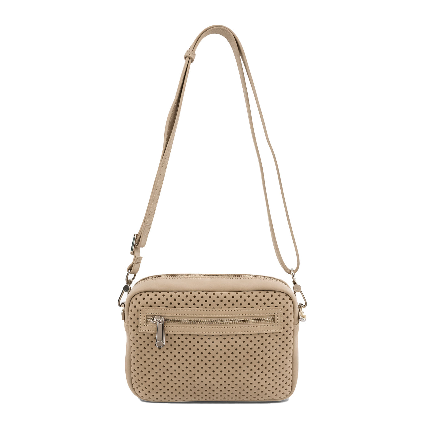Borsa Tracolla piccola in pelle Nabuk forellata Pelletteria Veneta Forello in vera pelle