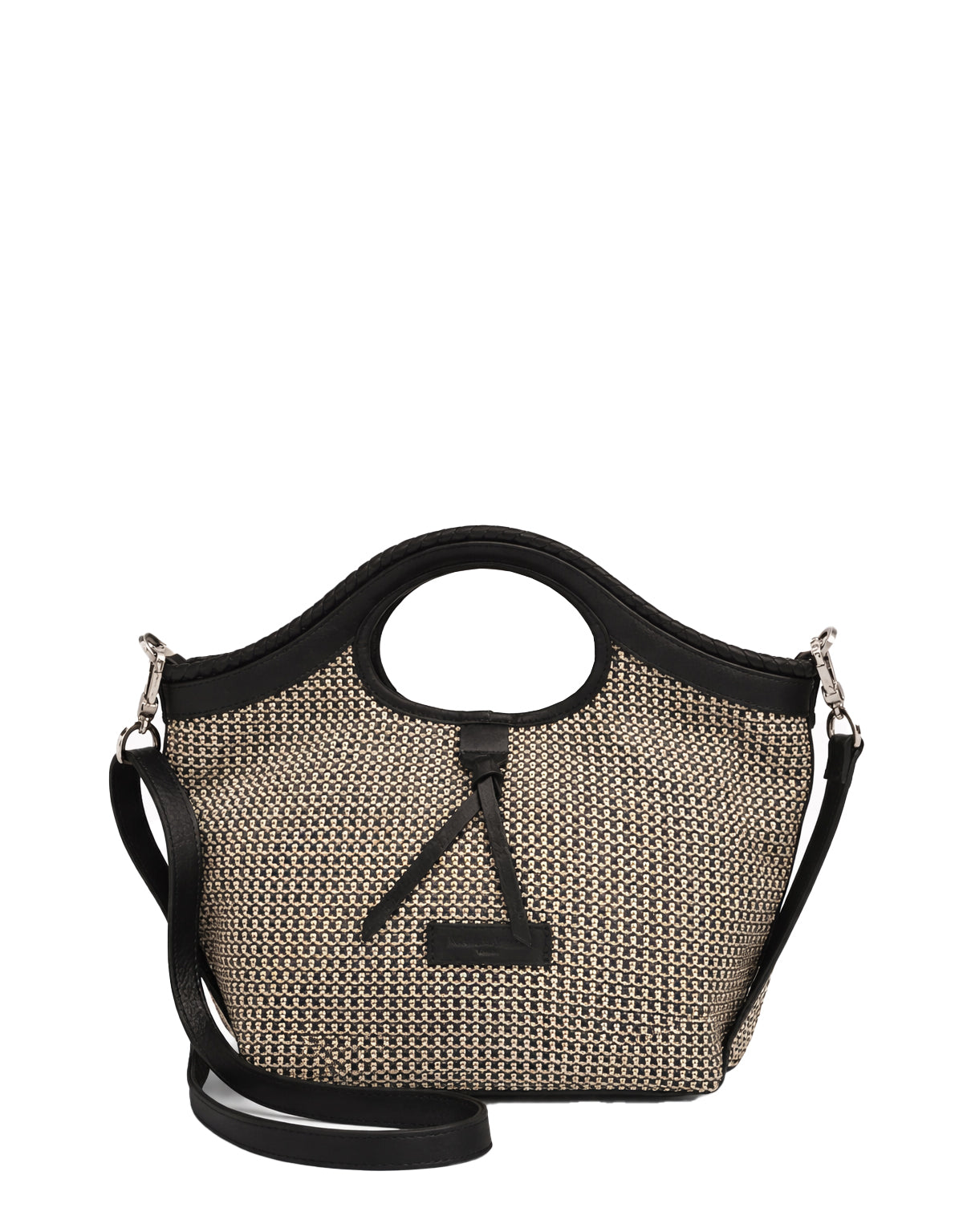 Borsa a mano grande Pelletteria Veneta Rigadin in vera pelle