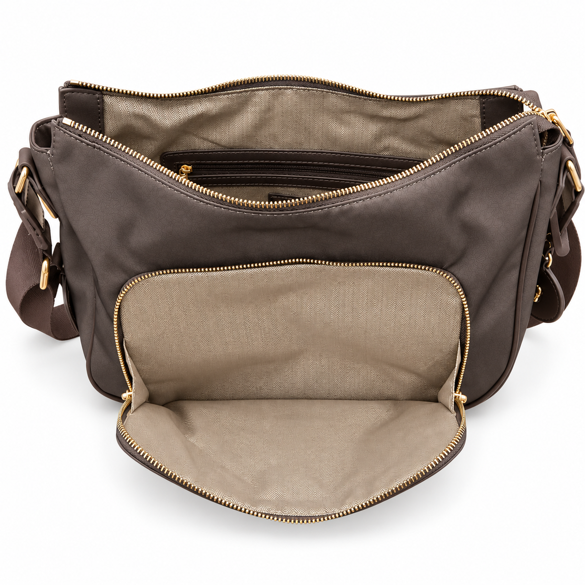 Hobo bag Ynot taglia L Cloud