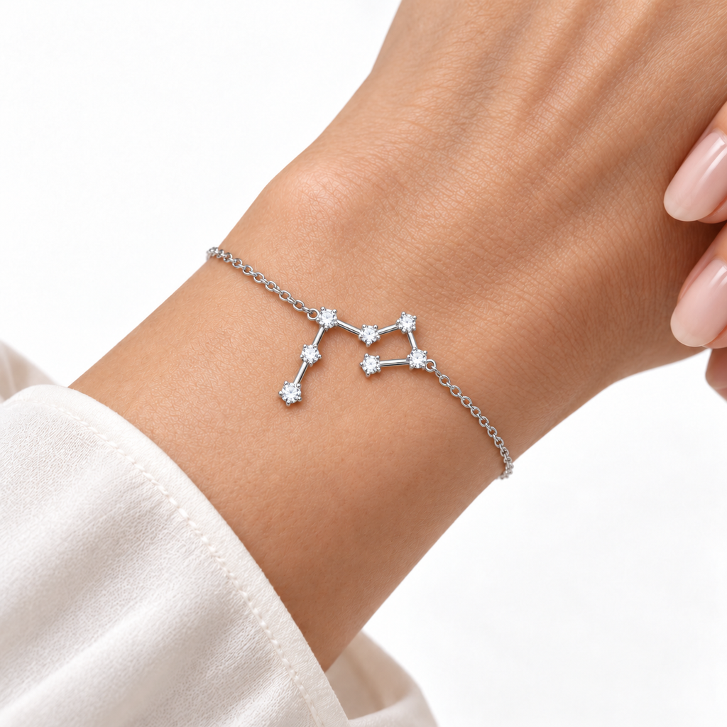 Bracciale Zodiaco Toro in Argento 925