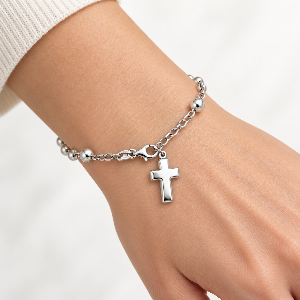 Bracelet Rosaire en Argent 925