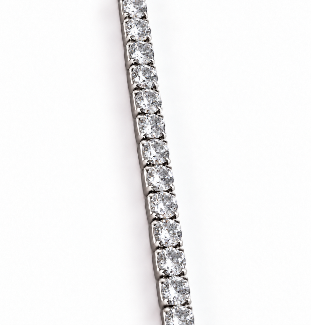Bracciale Tennis Crystal in Argento 925 Rodiato