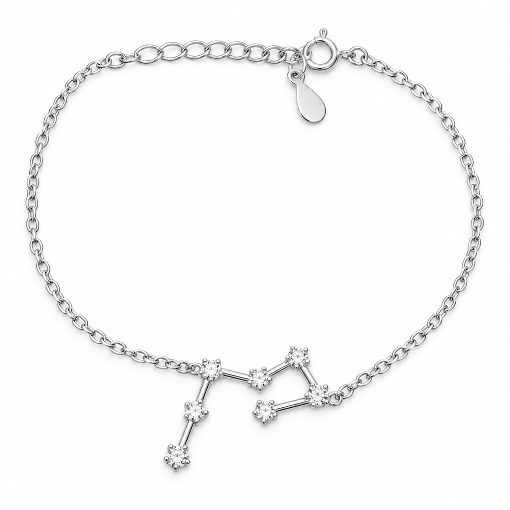 Bracciale Zodiaco Toro in Argento 925