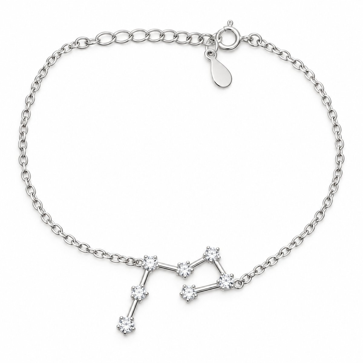 Bracciale Zodiaco Toro in Argento 925